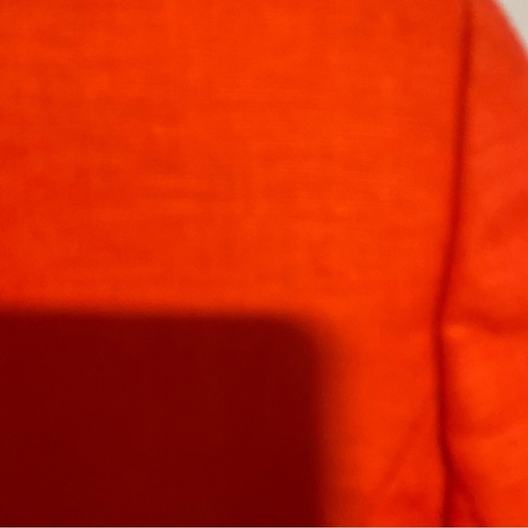 Vintage  Linen Blazer One Button Shoulder Pads Sz 6P - Picture 9 of 10